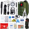 Survival IFAK First Aid Kit Tactical MOLLE Trauma Medical Bag Emergency Outdoor Kit For Camping Hik 9