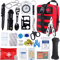 Survival IFAK First Aid Kit Tactical MOLLE Trauma Medical Bag Emergency Outdoor Kit For Camping Hik 8