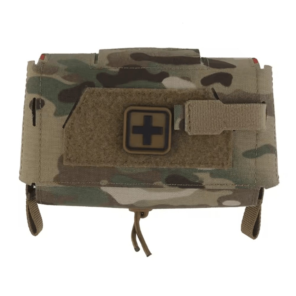 Camo Tactical IFAK Medical Pouch Compact Trauma First Aid Kit Bag MOLLE Outdoor Emergency Kit For C 9
