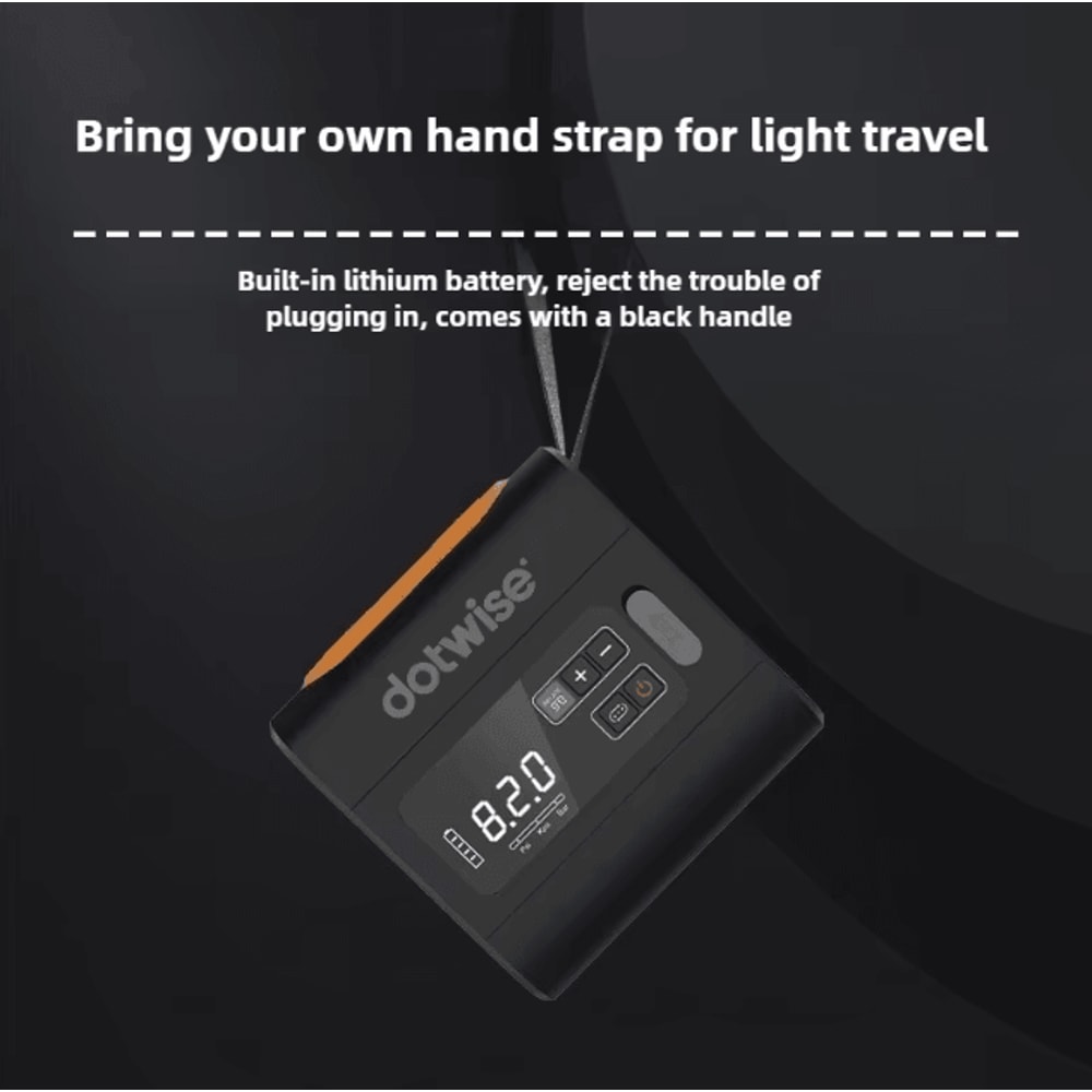 DOTWISE Portable Electric Air Pump 22PSI High Flow Camping Air Mattress Pump Wireless Outdoor Infla 4