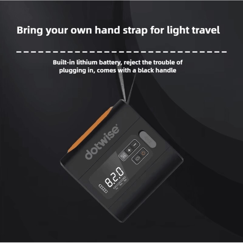 DOTWISE Portable Electric Air Pump 22PSI High Flow Camping Air Mattress Pump Wireless Outdoor Infla 4