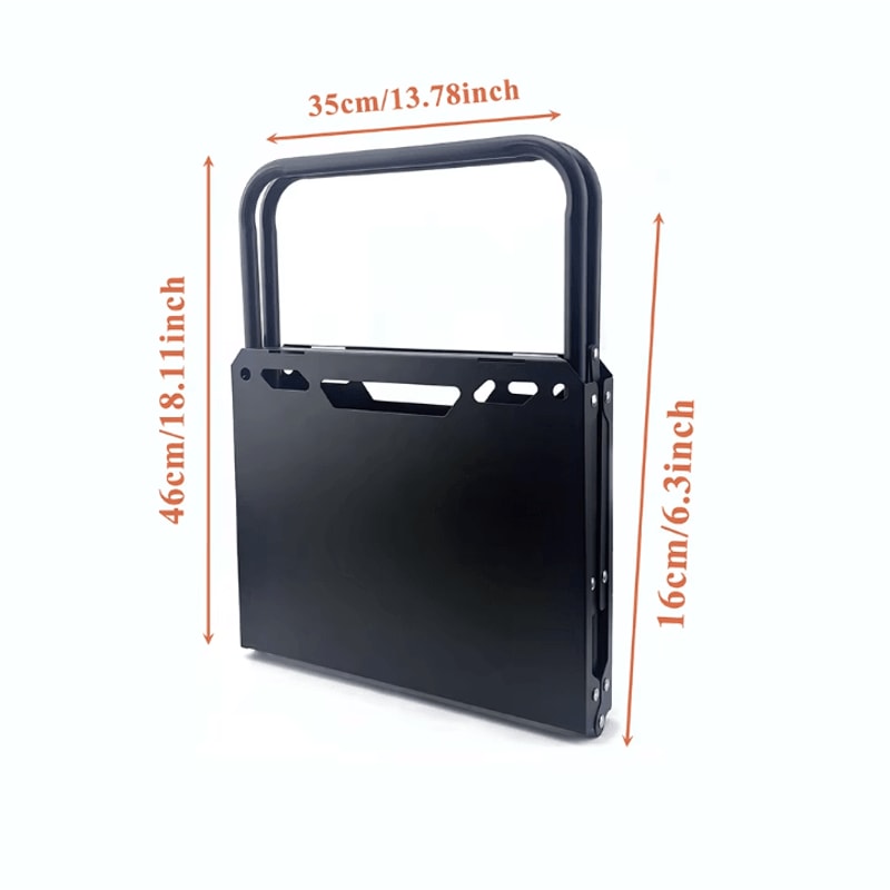 Portable Foldable Beach Picnic Table Lightweight Camping Table For Sand With Hanging Edge Storage F 5