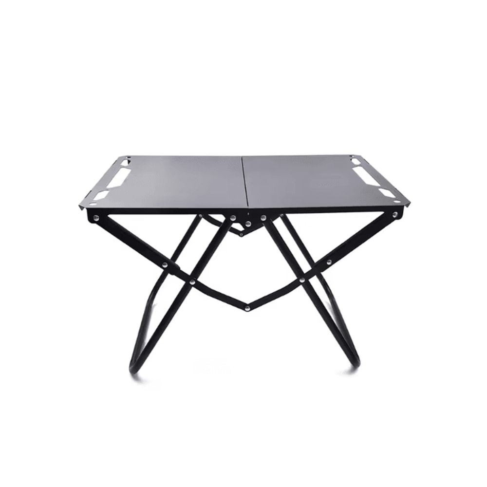 Portable Foldable Beach Picnic Table Lightweight Camping Table For Sand With Hanging Edge Storage F 6
