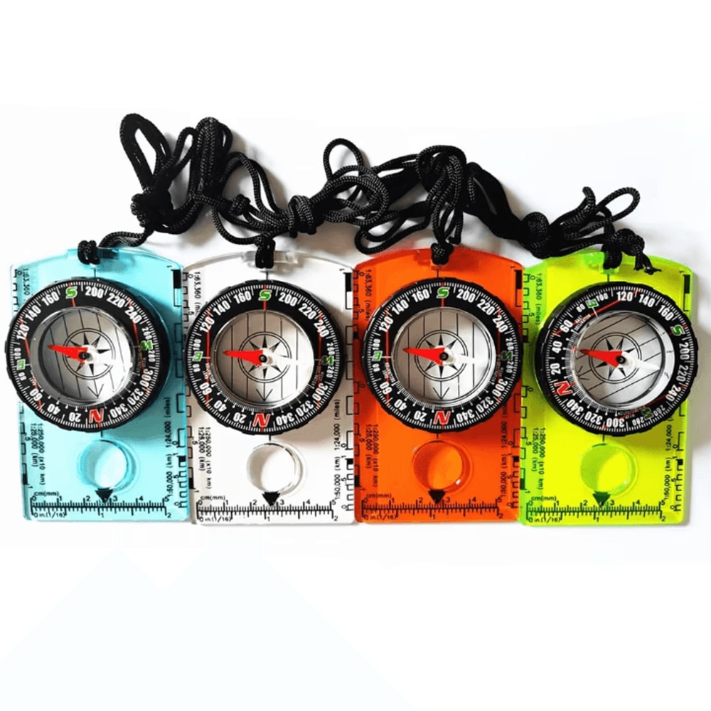 Waterproof Orienteering Compass For Map Reading Baseplate Hiking Navigation Compass For Camping Hun 1