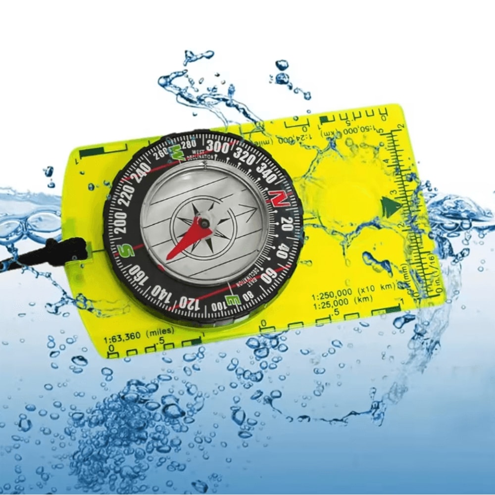 Waterproof Orienteering Compass For Map Reading Baseplate Hiking Navigation Compass For Camping Hun 3