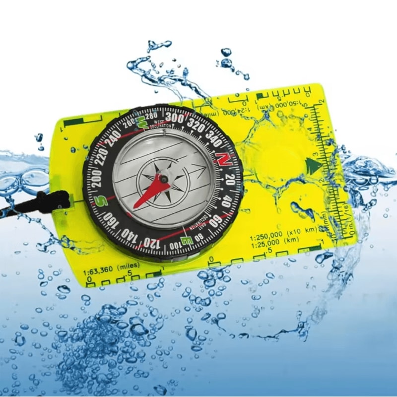 Waterproof Orienteering Compass For Map Reading Baseplate Hiking Navigation Compass For Camping Hun 3