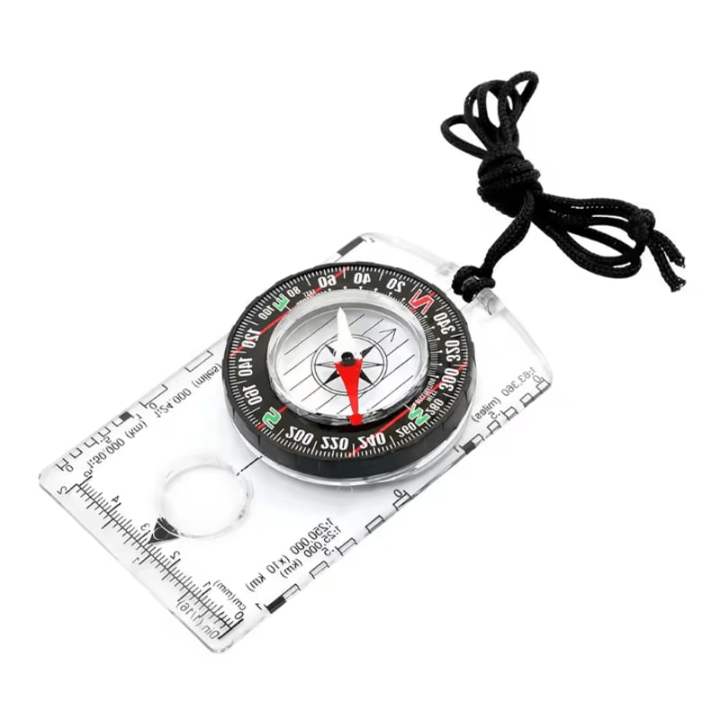 Waterproof Orienteering Compass For Map Reading Baseplate Hiking Navigation Compass For Camping Hun 7