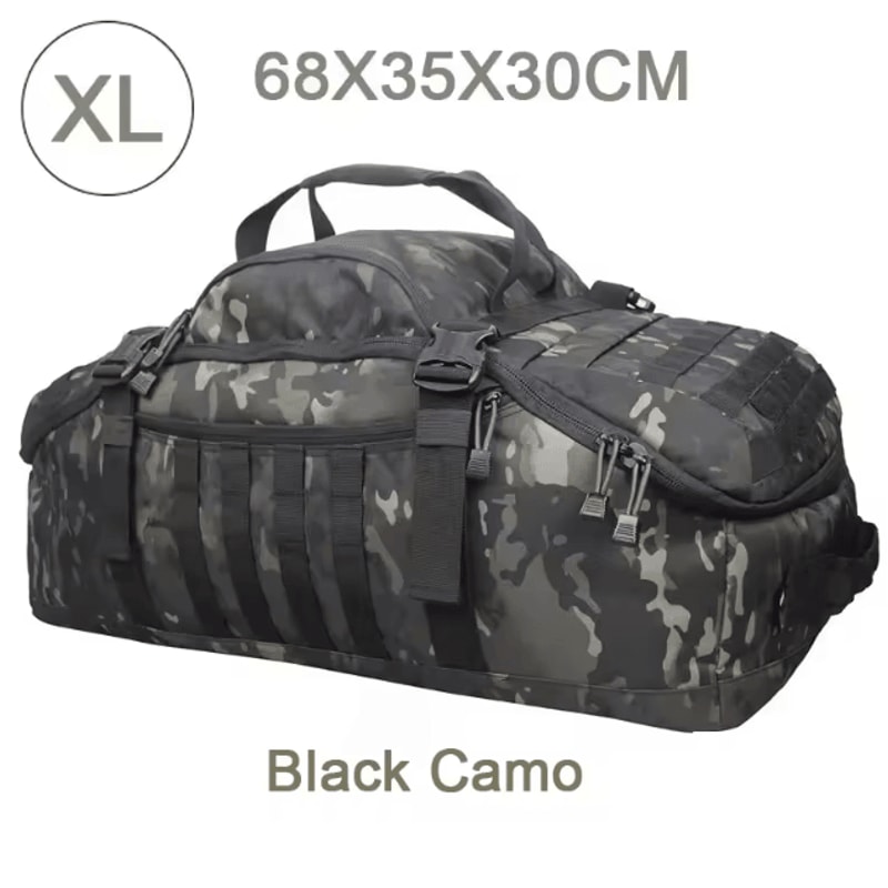 LQARMY 60L 80L Tactical Camping Backpack Large Capacity Molle Hiking Backpack Travel Rucksack For C 3