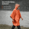 Emergency Thermal Rain Poncho Waterproof Survival Poncho Blanket For Camping Hiking Outdoor Surviva 1