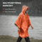Emergency Thermal Rain Poncho Waterproof Survival Poncho Blanket For Camping Hiking Outdoor Surviva 1