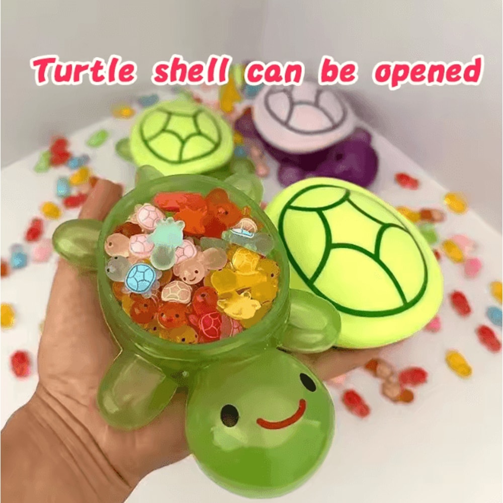 Luminous Turtle Storage Box Resin Glowing Turtle Decor Box Cute Small Turtle Ornament Storage Case 1