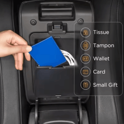 37ma invisible car storage compartment hidden car center console organizer secret storage box for automotive interior