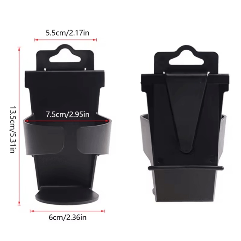 Universal Car Door Cup Holder Window Mount Truck Drink Holder Organizer For Bottles Cups Interior S 4