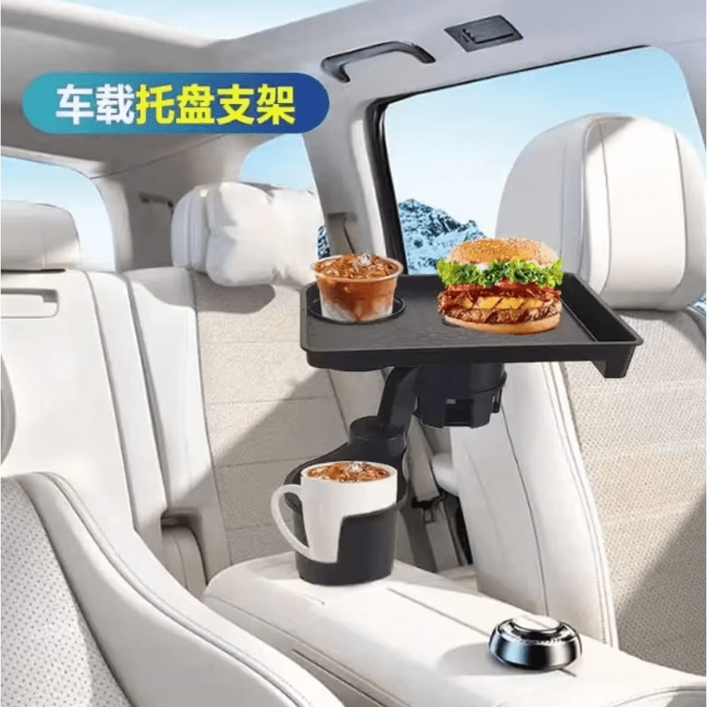 Multifunctional Car Cup Holder Tray Adjustable Vehicle Cup Holder Extension Tray Interior Organizer 0