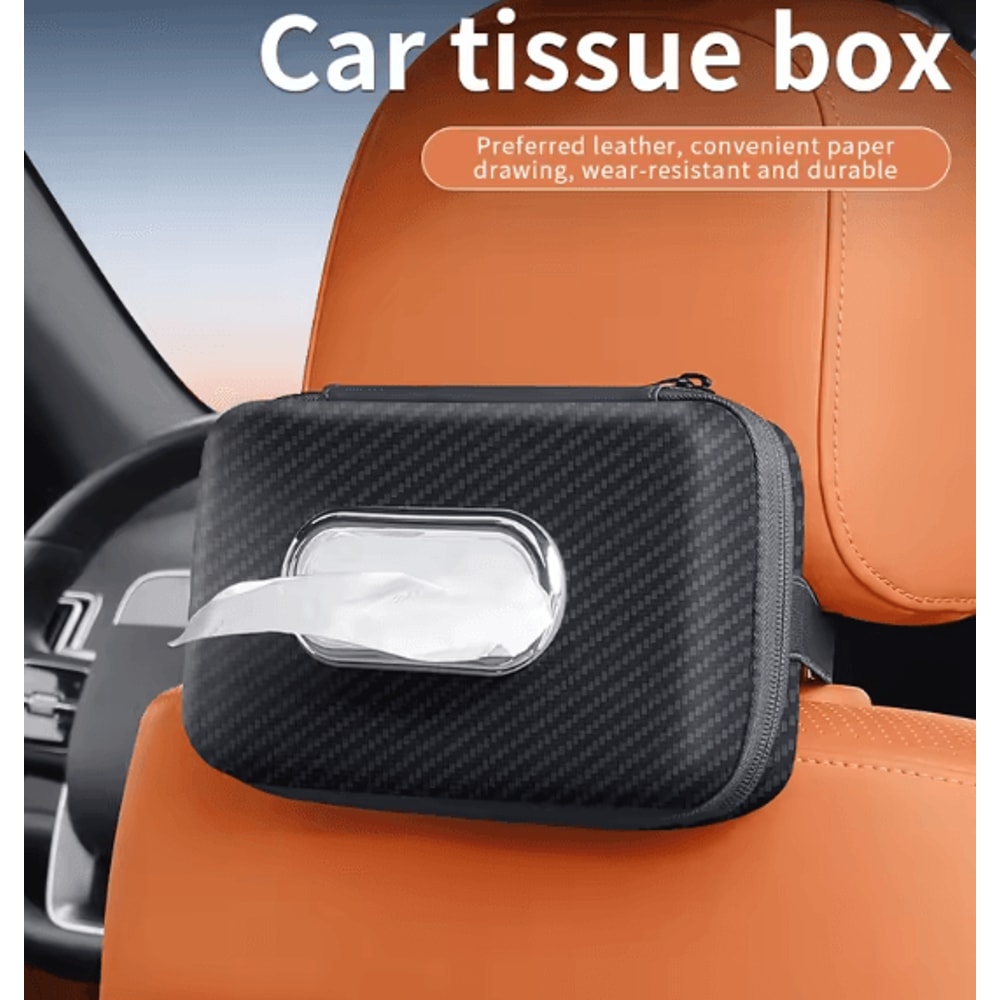 Multifunction Car Sun Visor Tissue Holder Hanging Car Tissue Organizer Bag For Armrest Backseat And 0