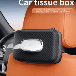 multifunction car sun visor tissue holder hanging car tissue organizer bag for armrest backseat and interior storage