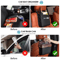 Multifunction Leather Car Seat Back Organizer Hanging Car Trash Bag Storage Pouch For Vehicle Inter 3