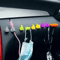 2 Pack Self Adhesive Cable Hook Organizer Mini Glasses And Charging Cable Holder For Car Desk Wall 0
