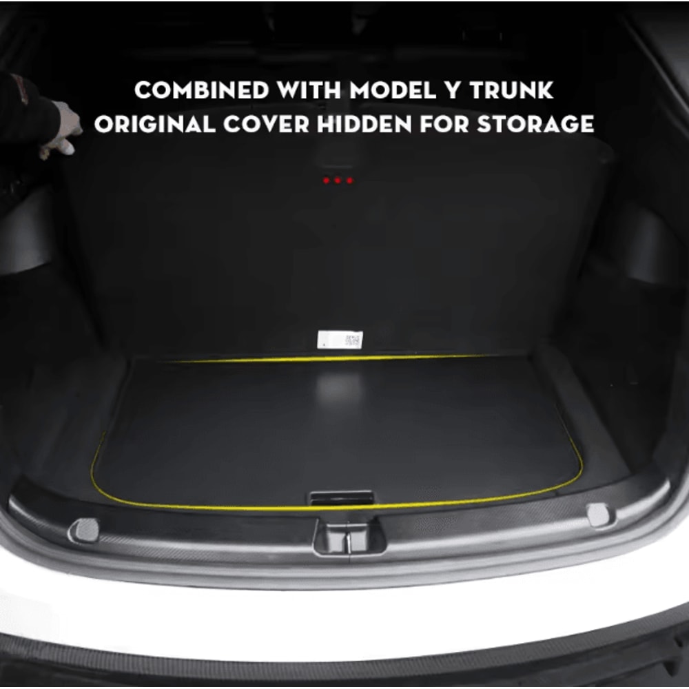 Futhope Tesla Model Y Trunk Picnic Table Portable Tesla Trunk Folding Desk For Camping Travel Work 3