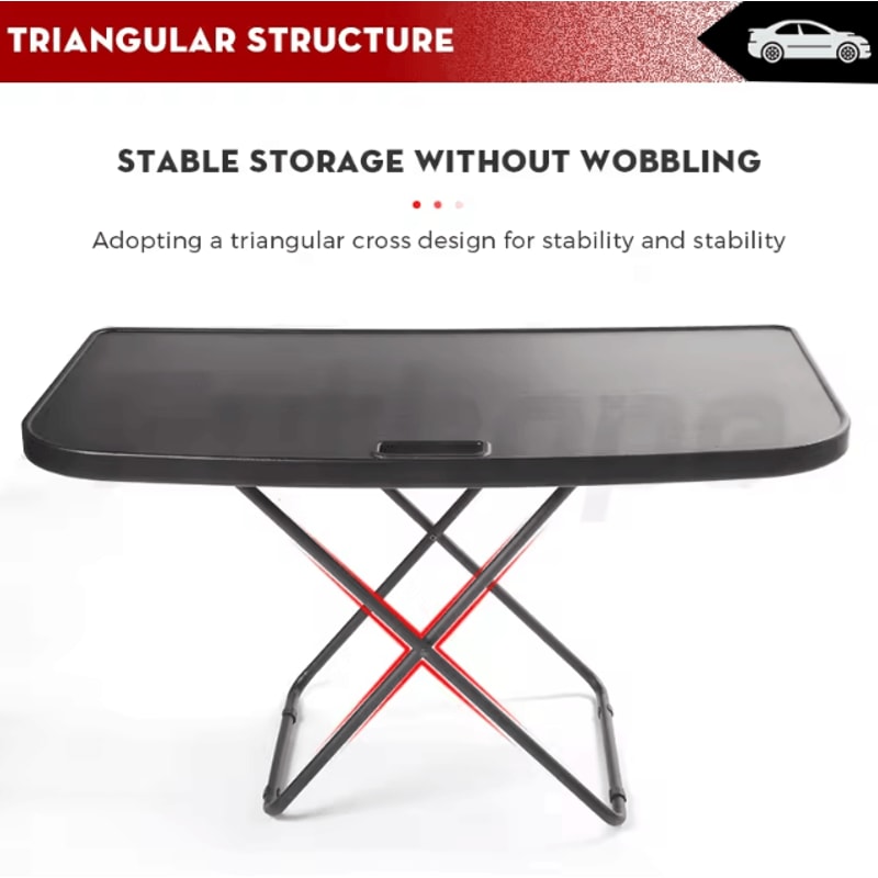 Futhope Tesla Model Y Trunk Picnic Table Portable Tesla Trunk Folding Desk For Camping Travel Work 1