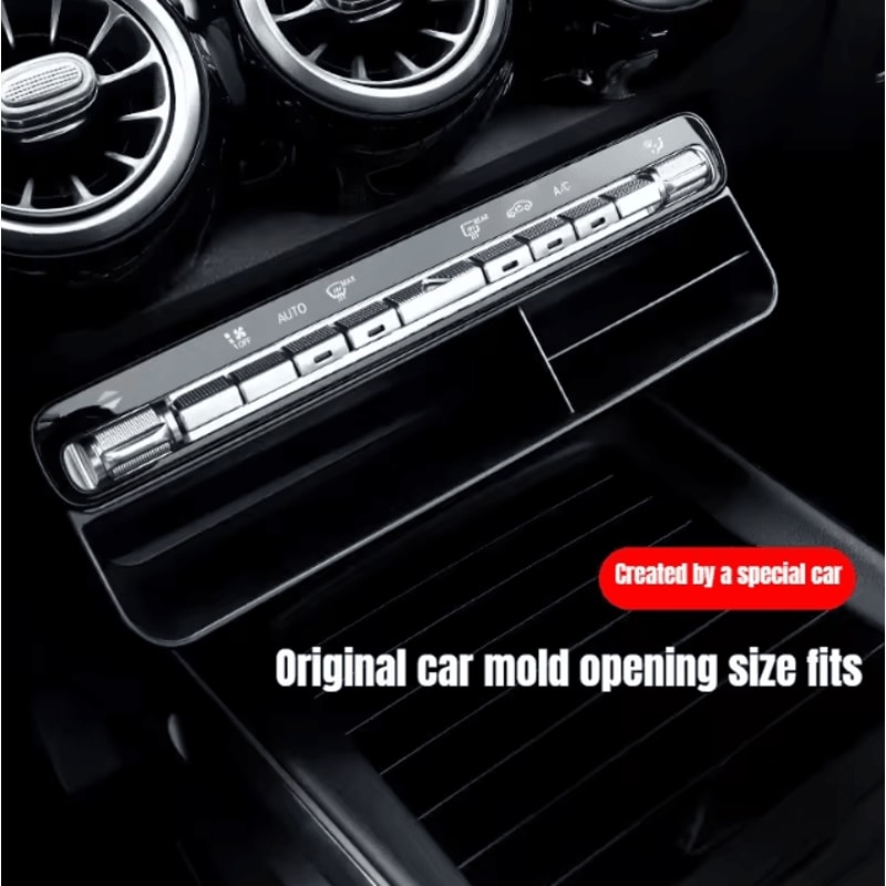 Mercedes Benz Center Console Storage Box Trim Interior Central Control Organizer Tray For A B CLA G 2