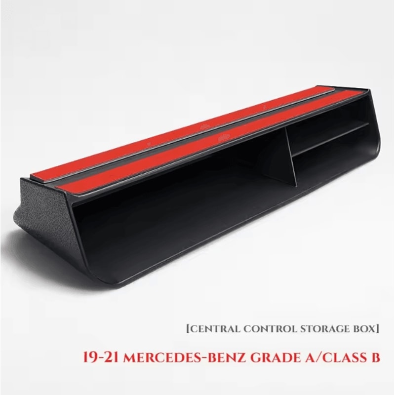 Mercedes Benz Center Console Storage Box Trim Interior Central Control Organizer Tray For A B CLA G 7
