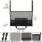 Spacious Car Seat Mesh Storage Bag Backseat Pet Barrier Organizer Net For Dogs Handbags And Travel 4