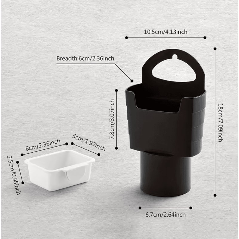 Multifunction Car French Fry Holder Cup Snack Car Cup Holder Food Tray With Ketchup Dip Rack For Ve 5