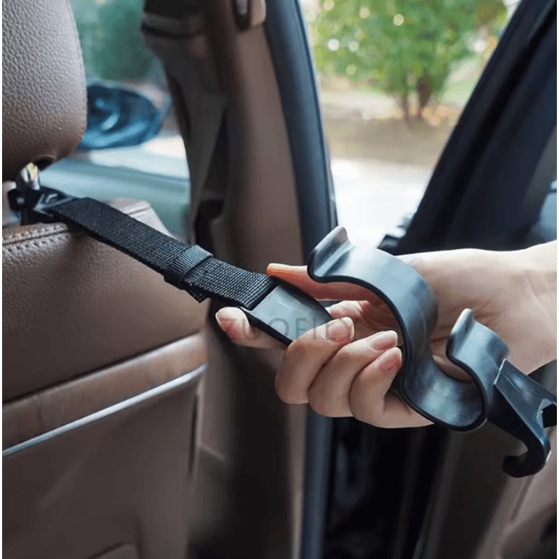 2 Pack Car Trunk Umbrella Holder Hook Adjustable Vehicle Umbrella Storage Clip Organizer For Car In 3