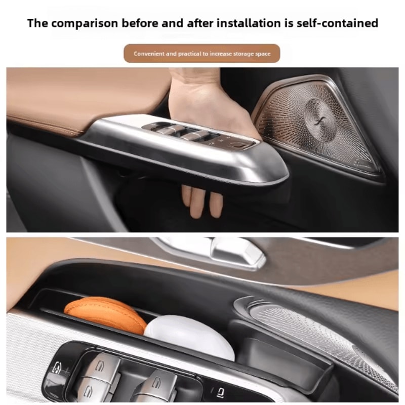 MercedesBenz W214 Door Handle Storage Box Organizer For E300L E260L 2024 2