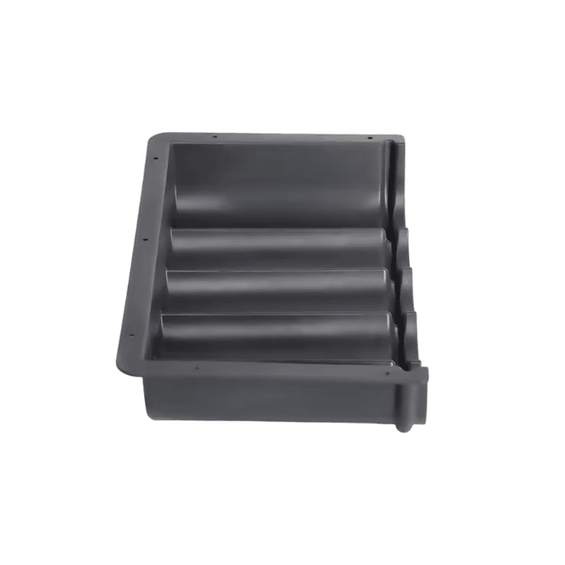 5Slot Silicone Sealant Caulk Tube Holder WallMounted Garage Workshop Organizer 2