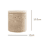Modern Natural Travertine Storage Box With Lid Elegant Desktop Organizer Decor 6