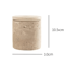 Modern Natural Travertine Storage Box With Lid Elegant Desktop Organizer Decor 6