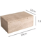Modern Natural Travertine Storage Box With Lid Elegant Desktop Organizer Decor 4
