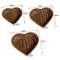 HeartShaped Woven Rattan Storage Basket Decorative Bread Fruit Serving Organizer 5