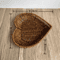 HeartShaped Woven Rattan Storage Basket Decorative Bread Fruit Serving Organizer 8