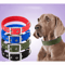 Solid Nylon Dog Collar Adjustable Collar For Small Medium Large Dogs 0