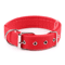 Solid Nylon Dog Collar Adjustable Collar For Small Medium Large Dogs 8
