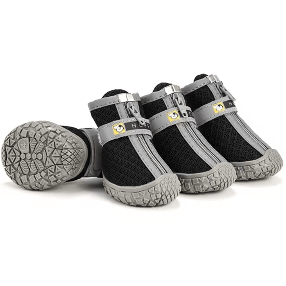 Warm Plush NonSlip Dog Shoes Protective Paw Booties For Small Medium Large Dogs 5