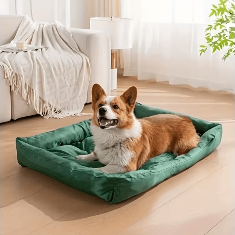 Super Soft Dog Bed Cushion Sofa Mat For Large Medium Dogs And Cats With Removable Cover 1