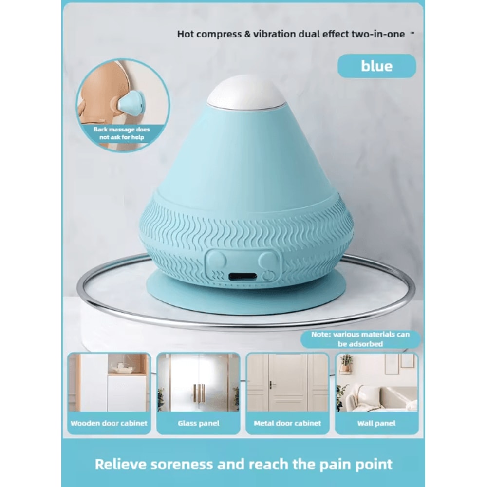 Deep Relief Vibrating Massage Ball USB Rechargeable Deep Tissue Muscle Recovery Massager 5