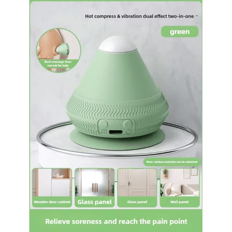 Deep Relief Vibrating Massage Ball USB Rechargeable Deep Tissue Muscle Recovery Massager 7