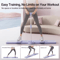 Foldable 3in1 Ski Trainer Leg Pelvic Hip Strengthener Home Gym Machine 4