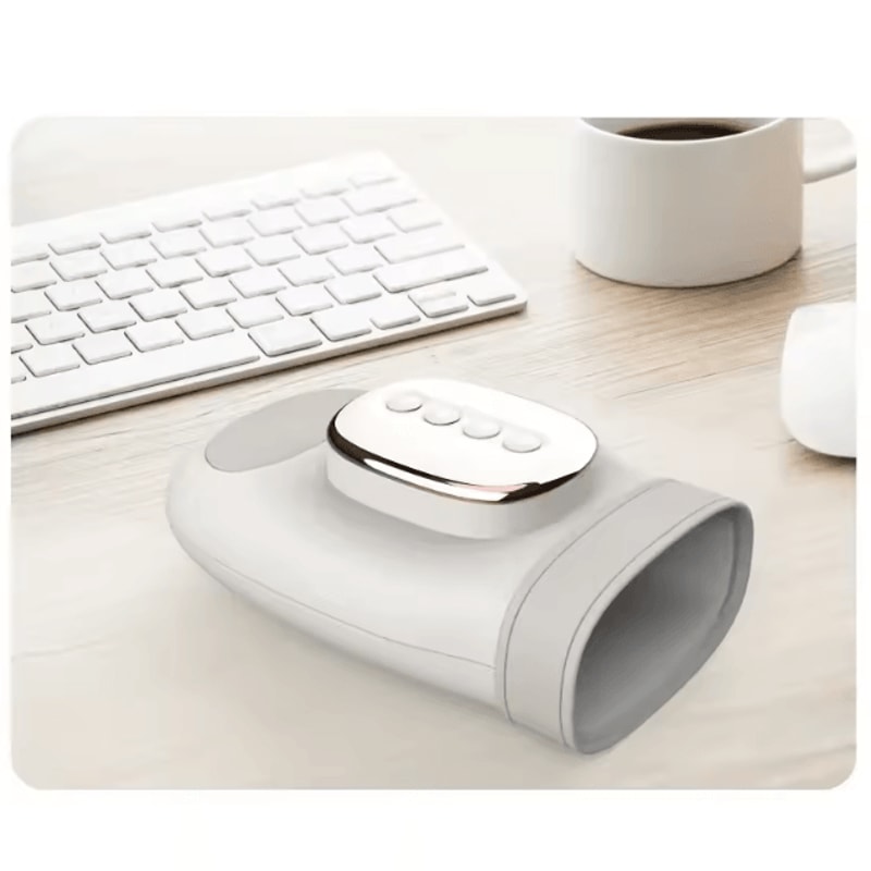 Heated Hand Compression Massager Electric Wrist Finger Relief Massager Gloves 3