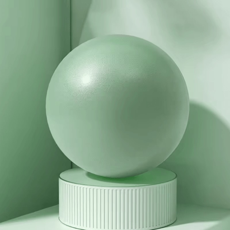 Mini Pilates Fitness Ball 10 Inch AntiBurst Yoga Ball For Core Legs Hip Sculpting 7