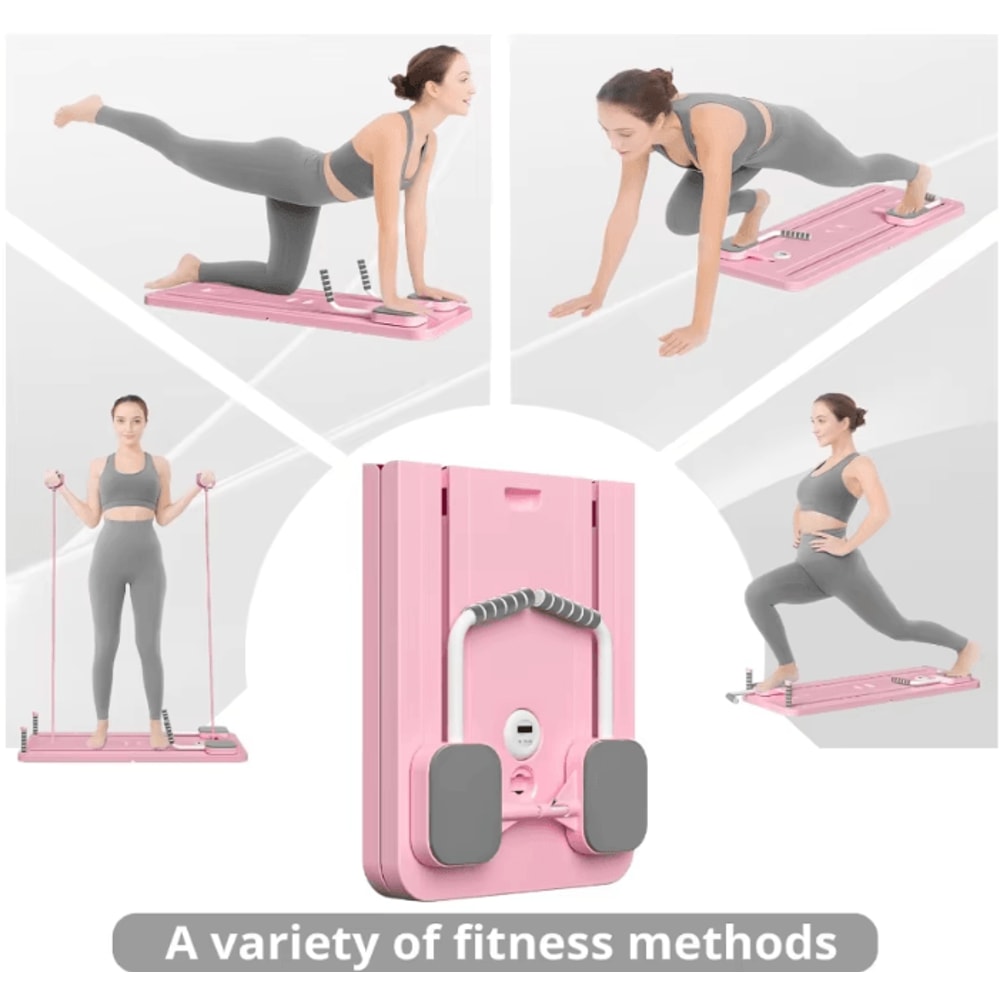 US FAST SHIPPING Adjustable Pilates Board Home Workout Ab Pushup Workout Board Yoga 3