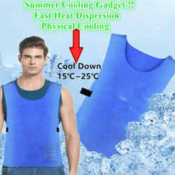 summer cooling vest – lightweight evaporative cooling undershirt for sports & outdoor work