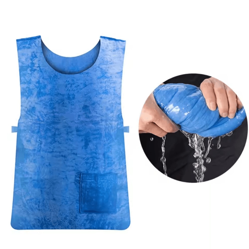 Summer Cooling Vest Lightweight Evaporative Cooling Undershirt For Sports Outdoor Work 3