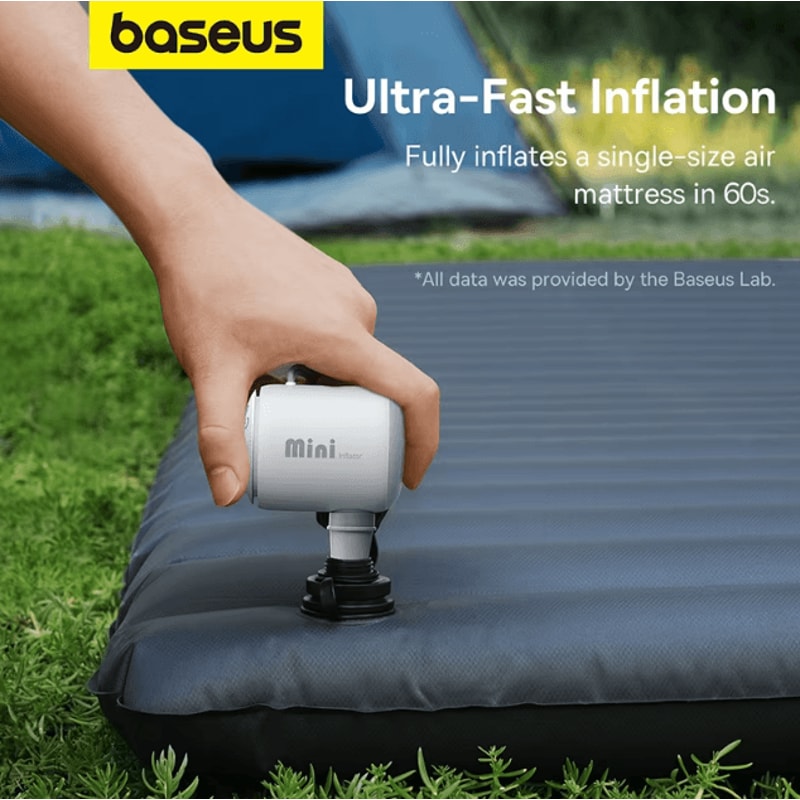 Baseus Mini Wireless Air Pump Portable Inflator For Air Mattresses Swim Rings Camping Gear 0