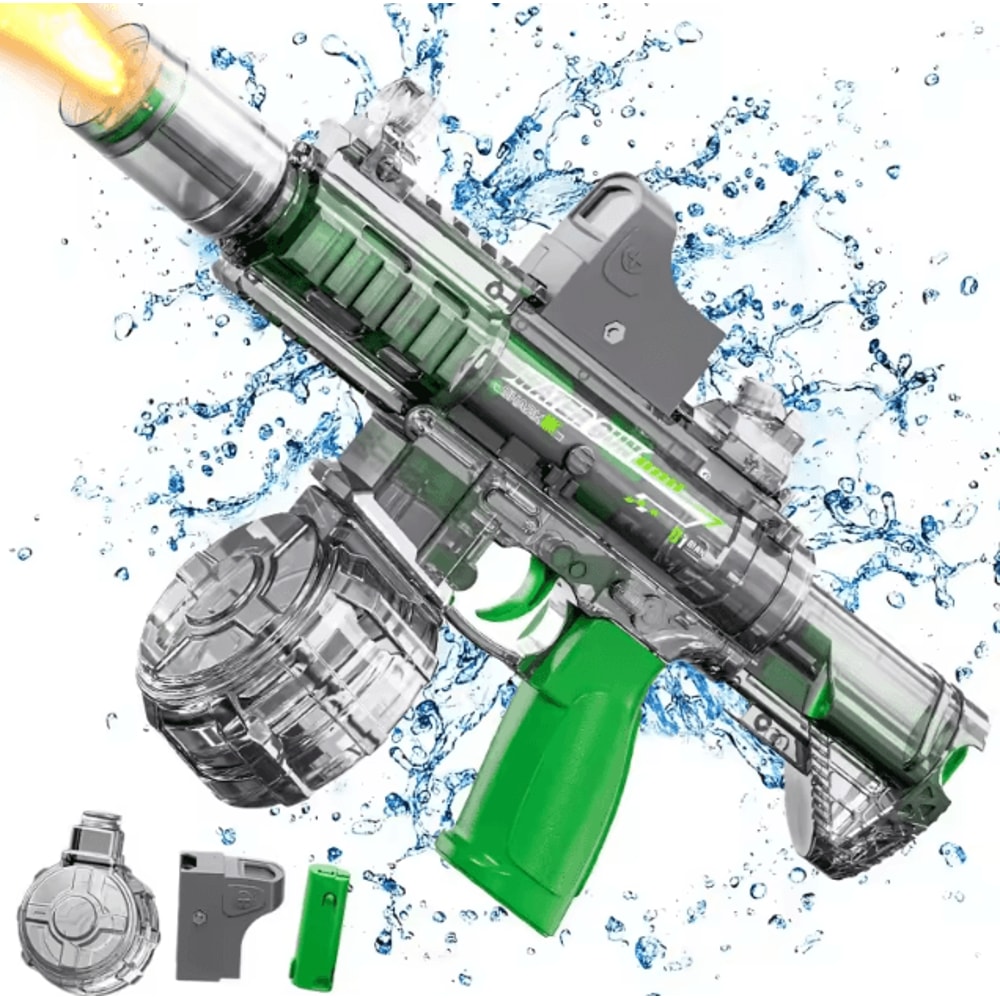 M416 LED Electric Water Gun Automatic Continuous Water Blaster Toy For Kids 0
